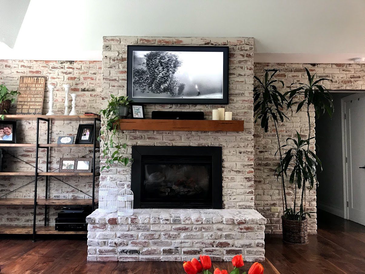 finished wall