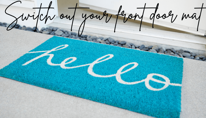 Easily switch out your front door mat (1)