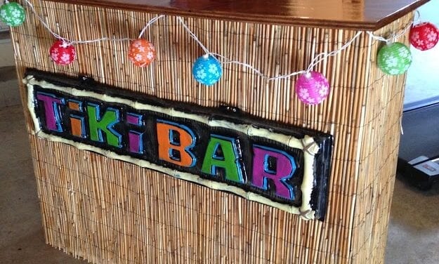 How To Build Tiki Bar Using Pallets