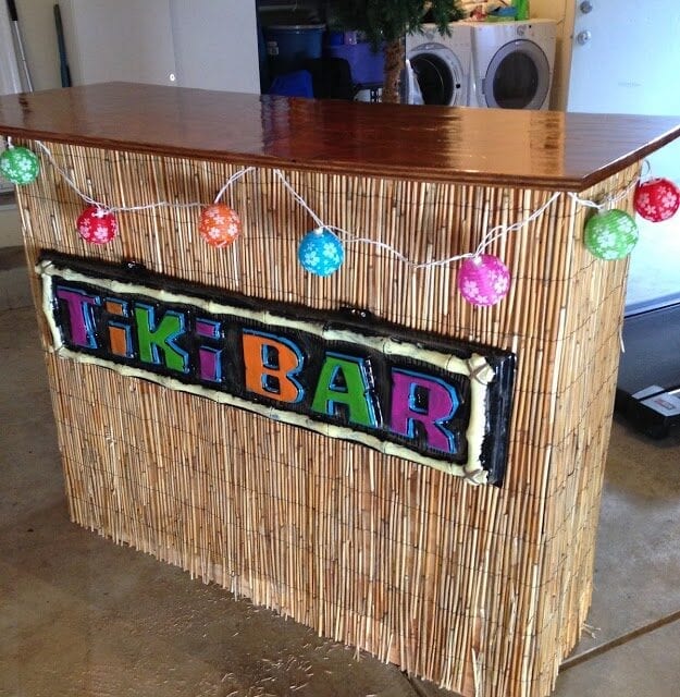 How To Build Tiki Bar Using Pallets