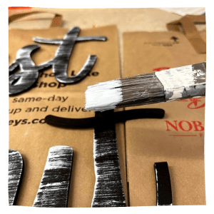 painting coffee bar sign painting coffee bar sign