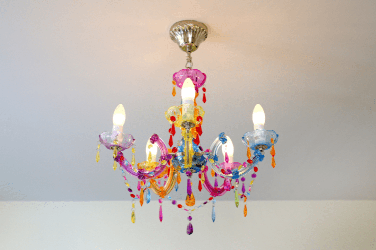 colorful chandelier colorful chandelier