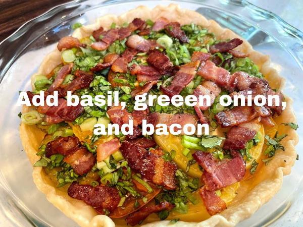 baking a tomato pie with bacon recipe baking a tomato pie with bacon recipe