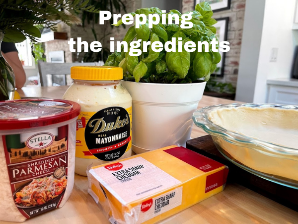 ingredients for tomato pie