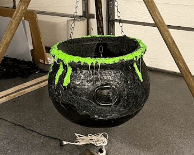 DIY Bubbling Cauldron Hack for Halloween