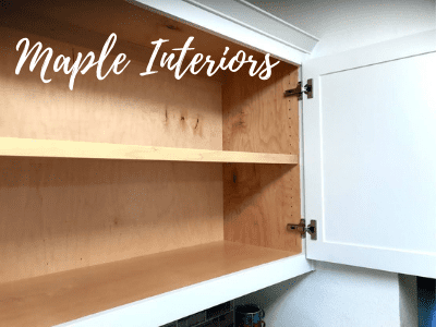 maple interior kitchen cabinet