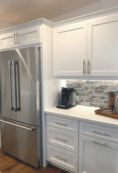 coffee nook in kitchen