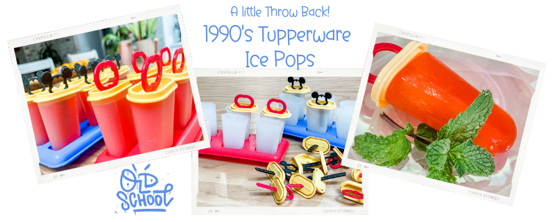 Stay cool this summer 1990's tupperware popsicle mold